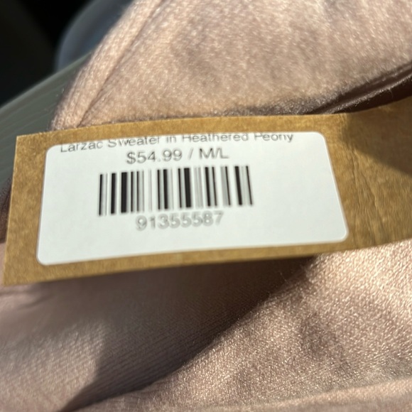 Larzac sweater - Heathered Peony - Picture 6 of 9